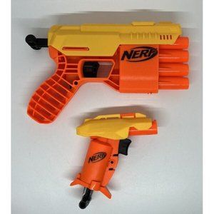 Nerf Alpha Strike Fang 4 Shot With Nerf Alpha Strike Stinger Sd- 1 Blaster EUC